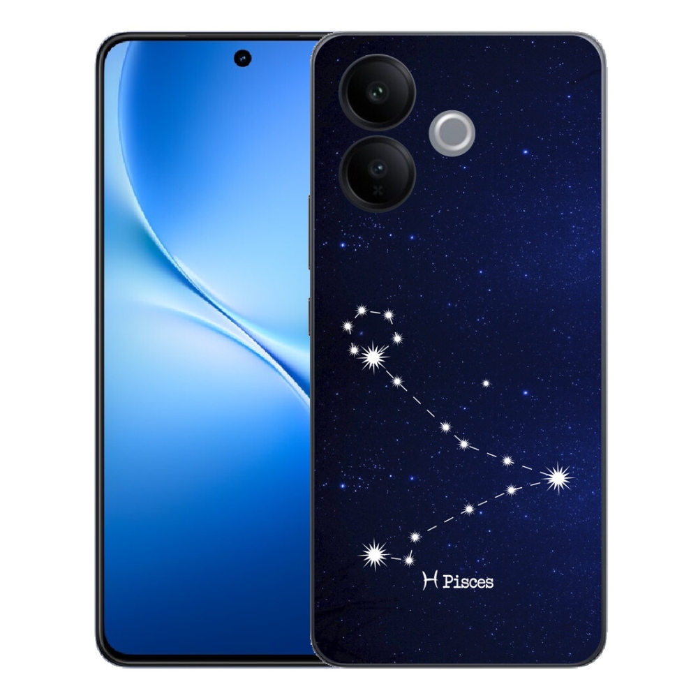 Gélový kryt mmCase na Vivo V70 Lite 5G - súhvezdie Ryby
