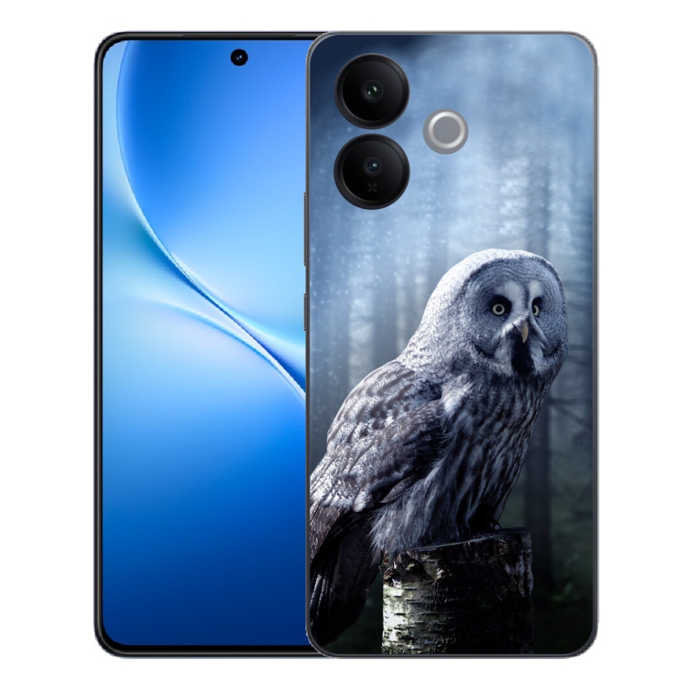 Gélový kryt mmCase na Vivo V70 Lite 5G - sova