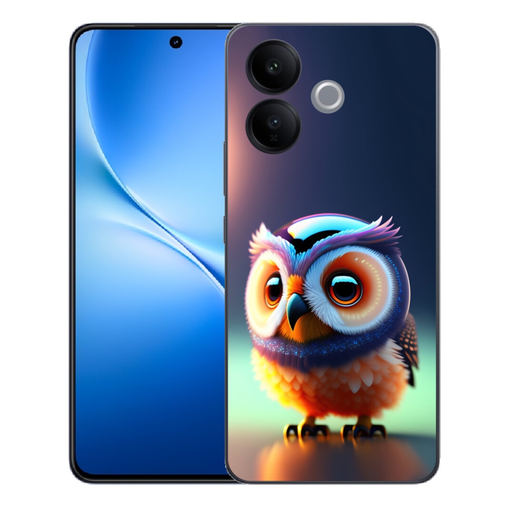 Gélový kryt mmCase na Vivo V70 Lite 5G - sovička