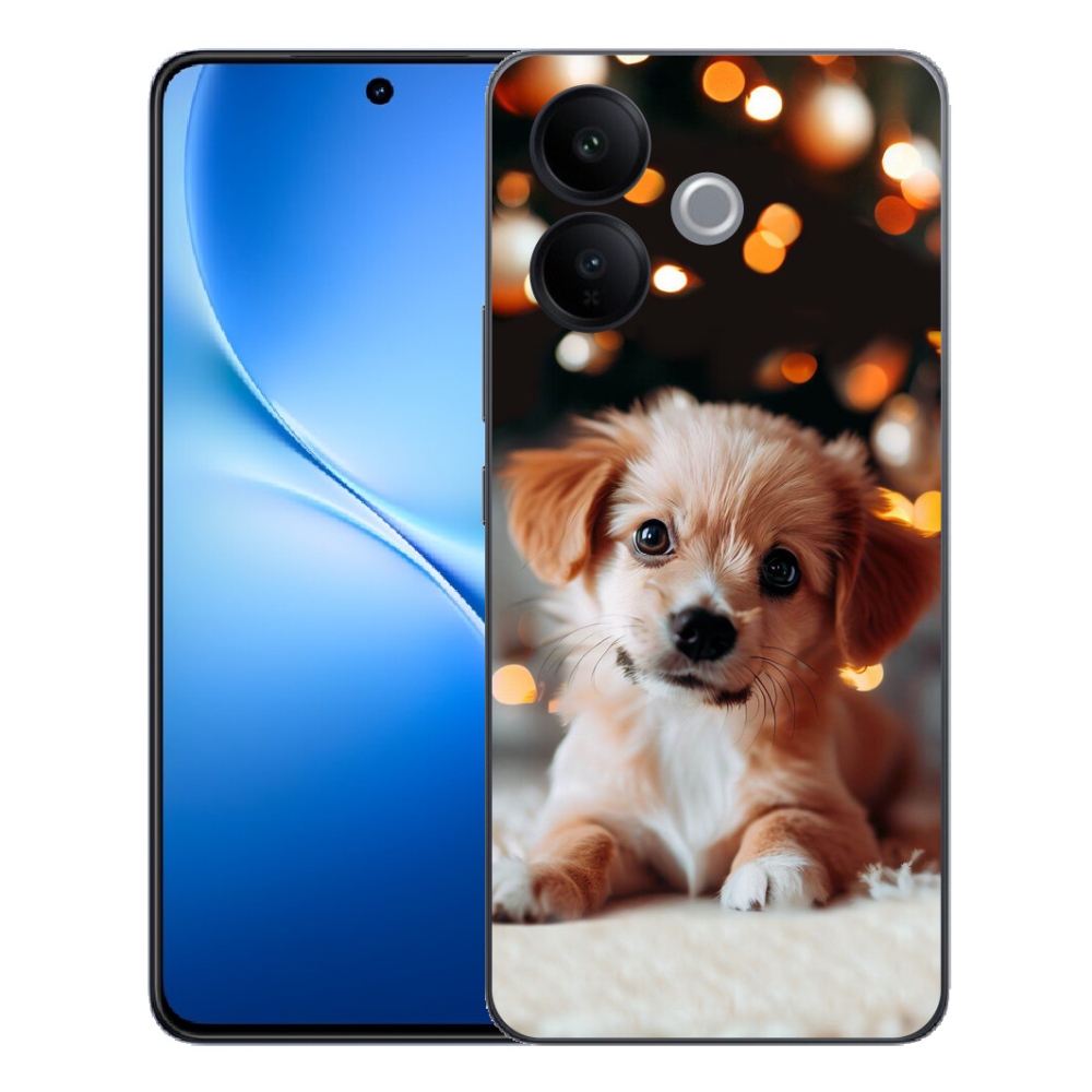 Gélový kryt mmCase na Vivo V70 Lite 5G - šteniatko