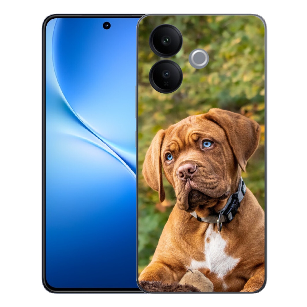 Gélový kryt mmCase na Vivo V70 Lite 5G - šteňa