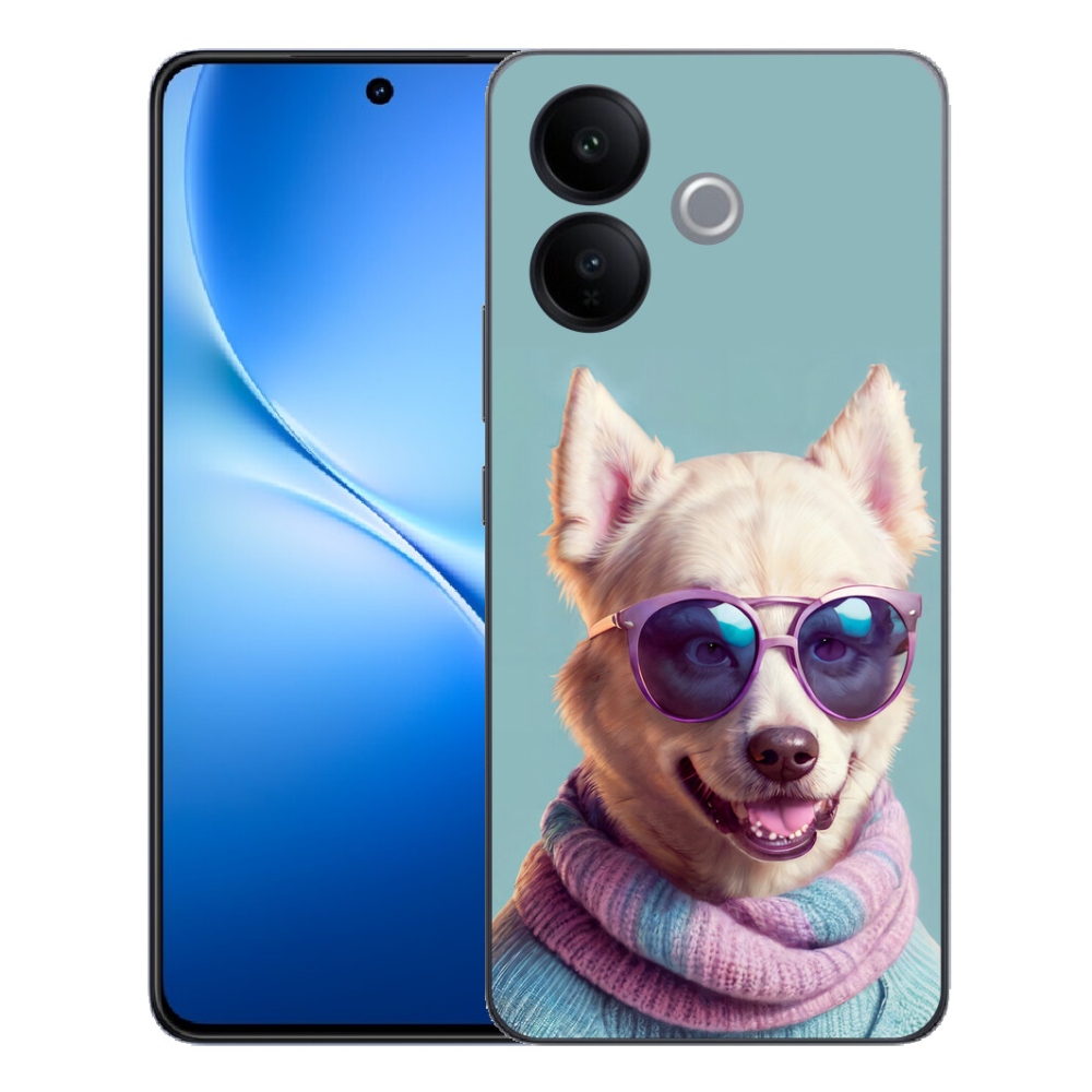 Gélový kryt mmCase na Vivo V70 Lite 5G - štýlový nemecký špic