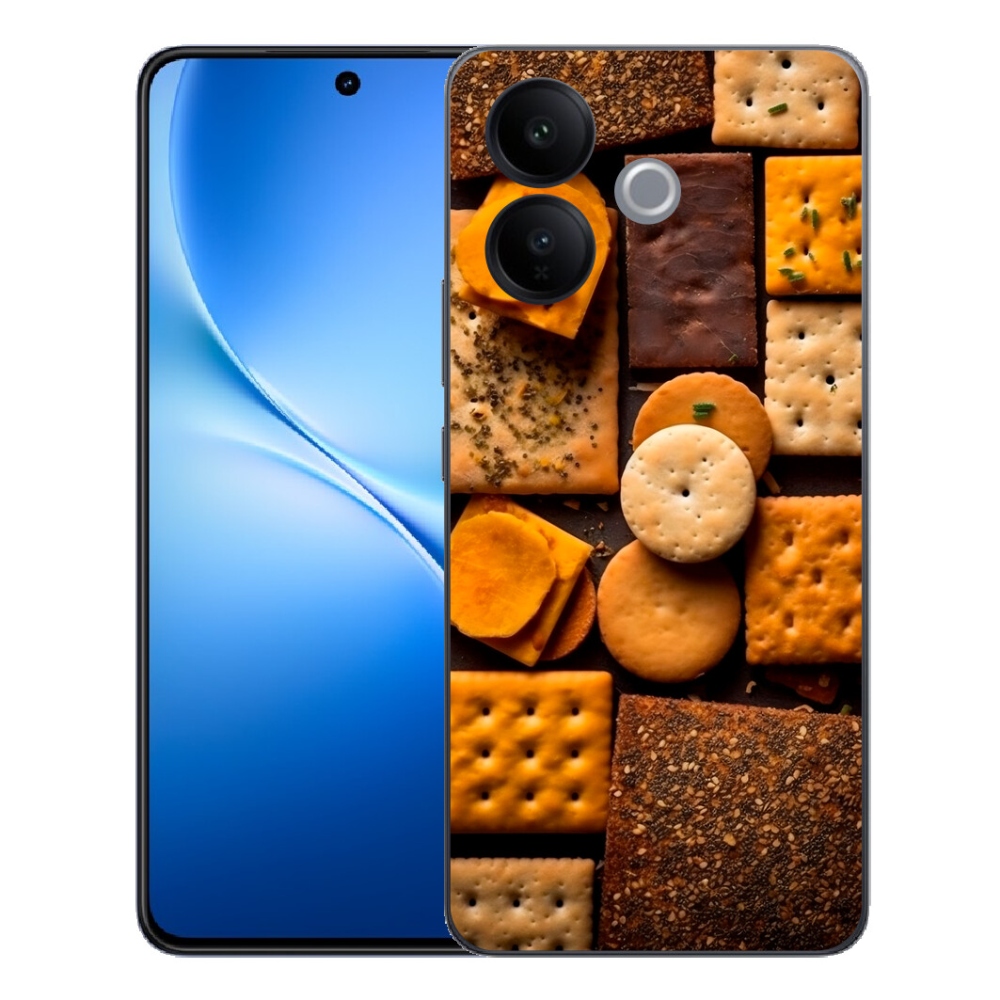 Gélový kryt mmCase na Vivo V70 Lite 5G - sušienky