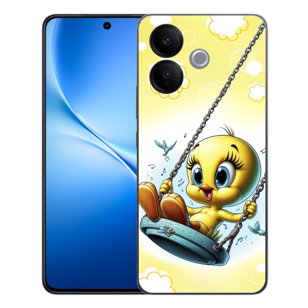 Gélový kryt mmCase na Vivo V70 Lite 5G - tweety