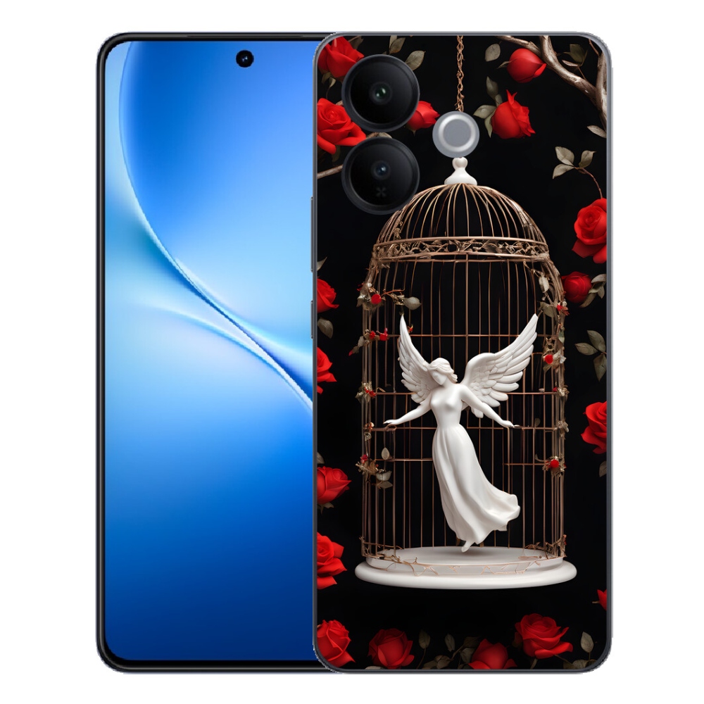 Gélový kryt mmCase na Vivo V70 Lite 5G - uväznený anjel