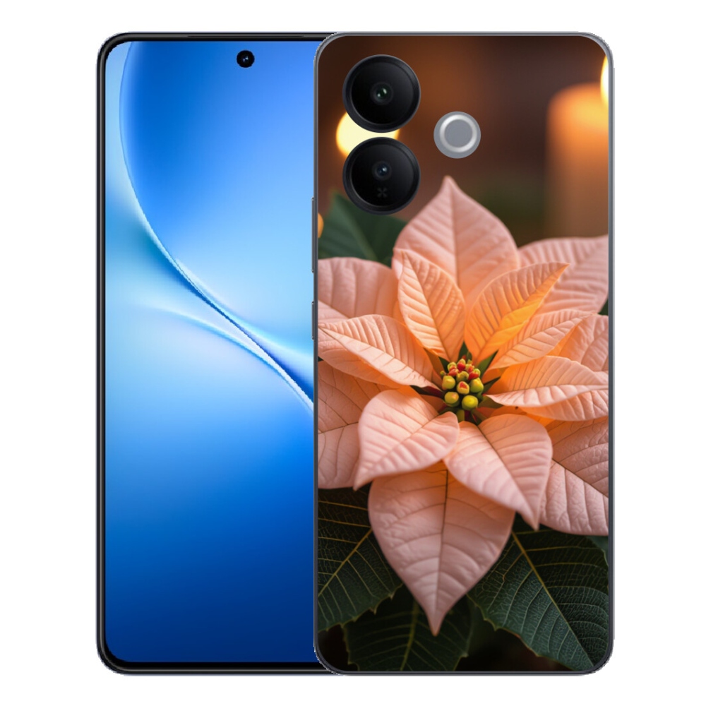 Gélový kryt mmCase na Vivo V70 Lite 5G - vianočná hviezda