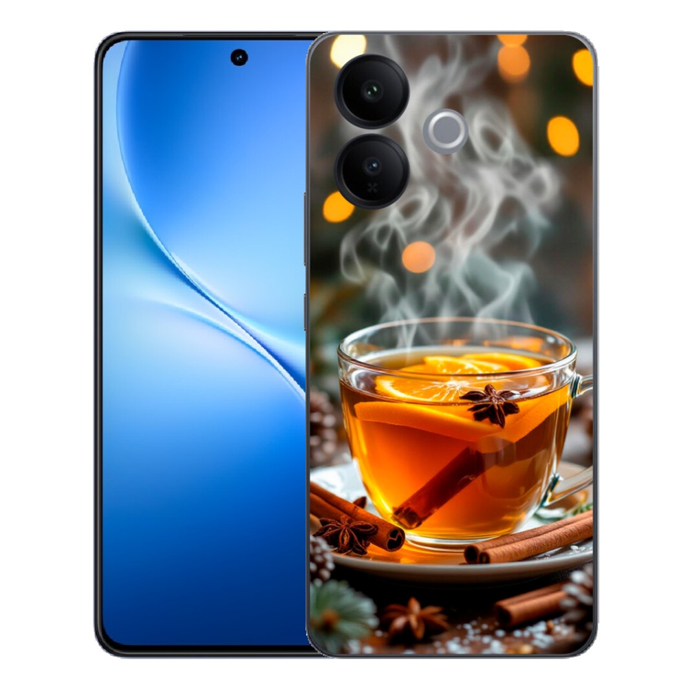 Gélový kryt mmCase na Vivo V70 Lite 5G - vianočný punč