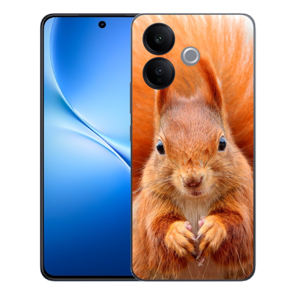 Gélový kryt mmCase na Vivo V70 Lite 5G - veverička