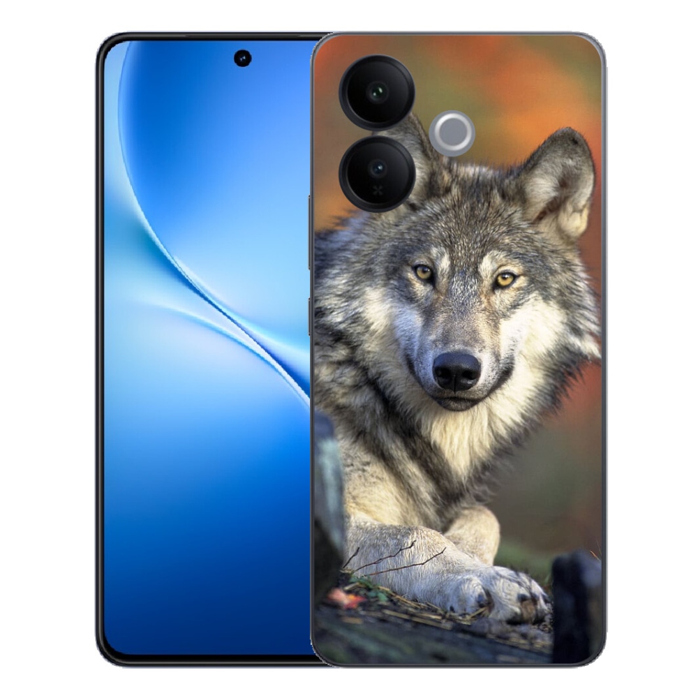 Gélový kryt mm Case na Vivo V70 Lite 5G - vlk