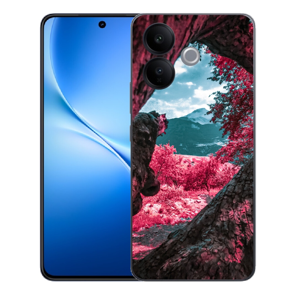 Gélový kryt mmCase na Vivo V70 Lite 5G - výhľad na hory