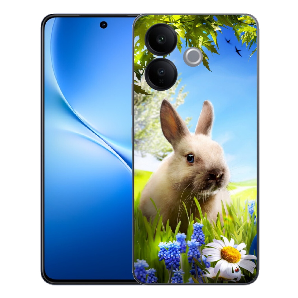 Gélový kryt mmCase na Vivo V70 Lite 5G - zajačik