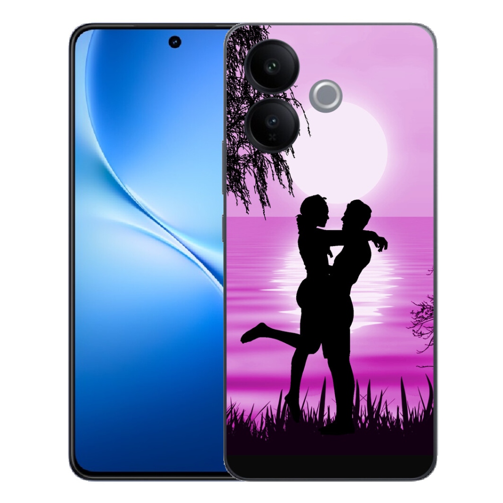 Gélový kryt mmCase na Vivo V70 Lite 5G - západ slnka