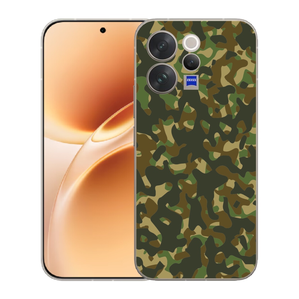 Gélový kryt mmCase na Vivo V70 - maskáčový vzor 1