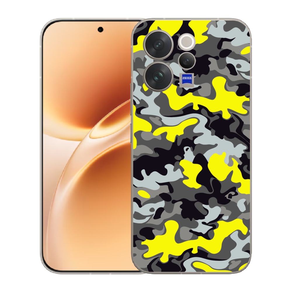 Gélový kryt mmCase na Vivo V70 - maskáčový vzor 6