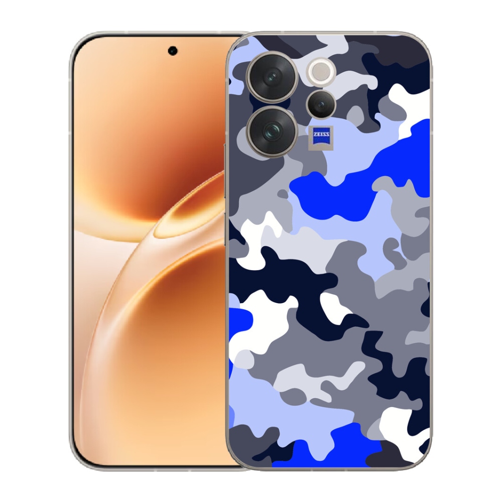 Gélový kryt mmCase na Vivo V70 - maskáčový vzor 8
