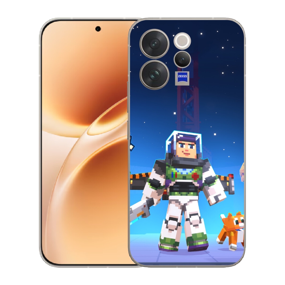 Gélový kryt mmCase na Vivo V70 - minecraft 2