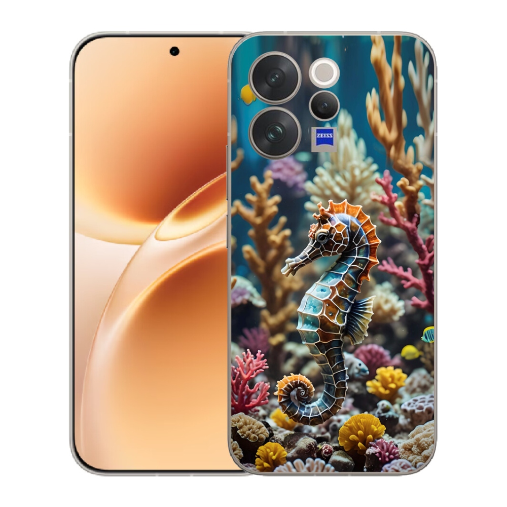 Gélový kryt mmCase na Vivo V70 - morský koník 2
