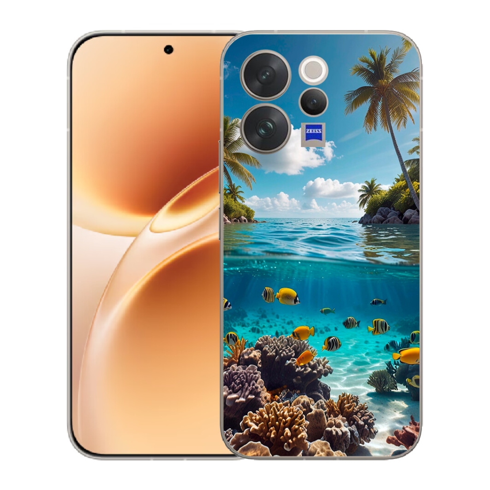 Gélový kryt mmCase na Vivo V70 - morský svet 4