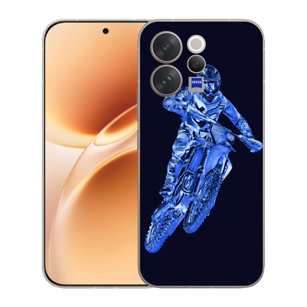 Gélový kryt mmCase na Vivo V70 - motocross 1