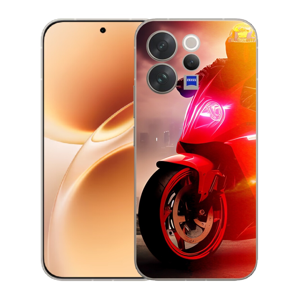 Gélový kryt mmCase na Vivo V70 - motorka