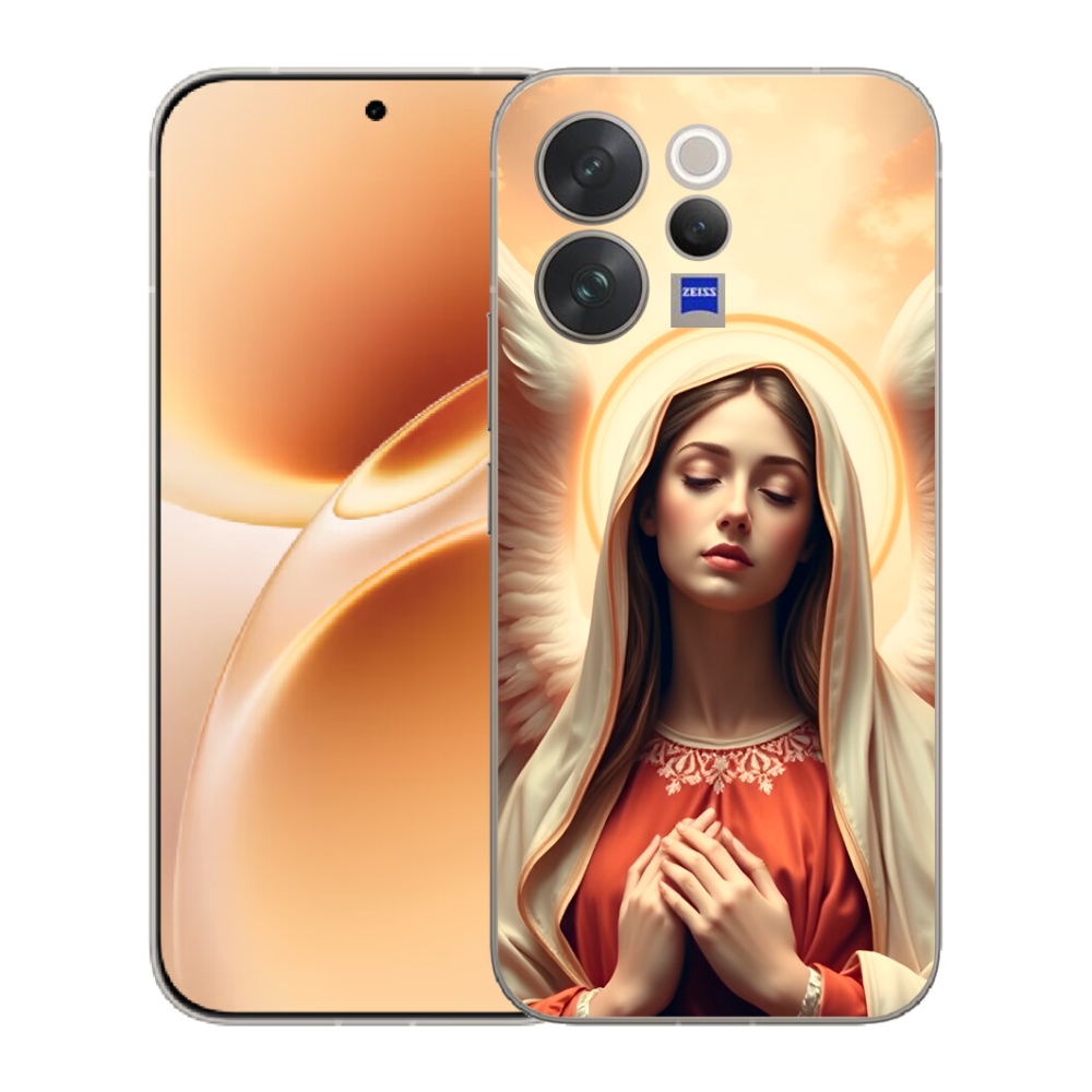 Gélový kryt mmCase na Vivo V70 - náboženský motív