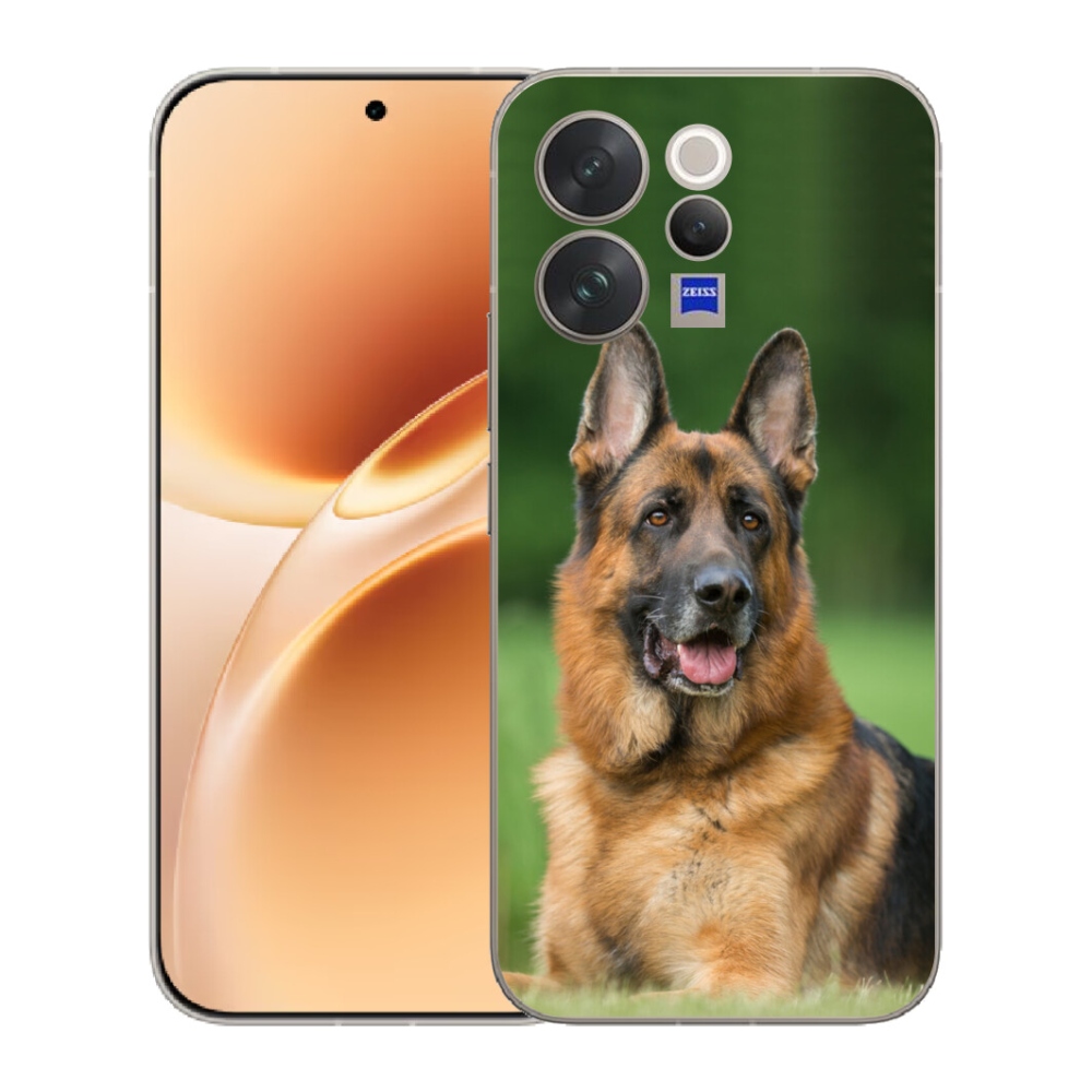 Gélový kryt mmCase na Vivo V70 - nemecký ovčiak