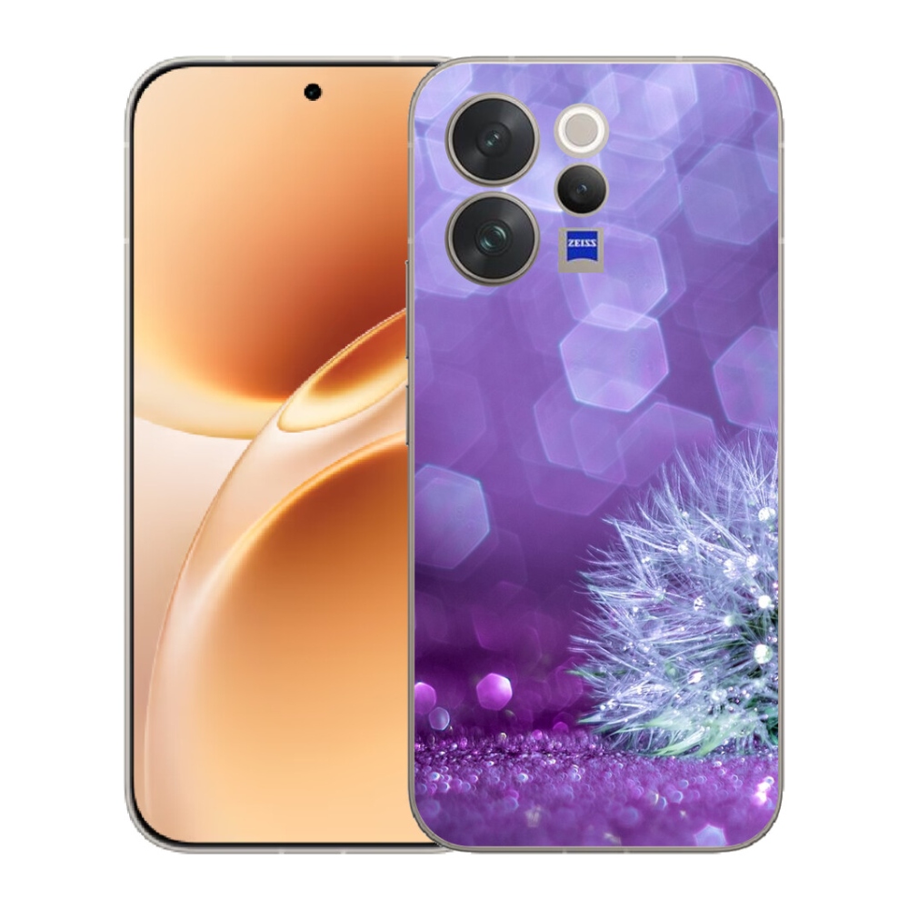 Gélový kryt mmCase na Vivo V70 - odkvitnutá púpava 2