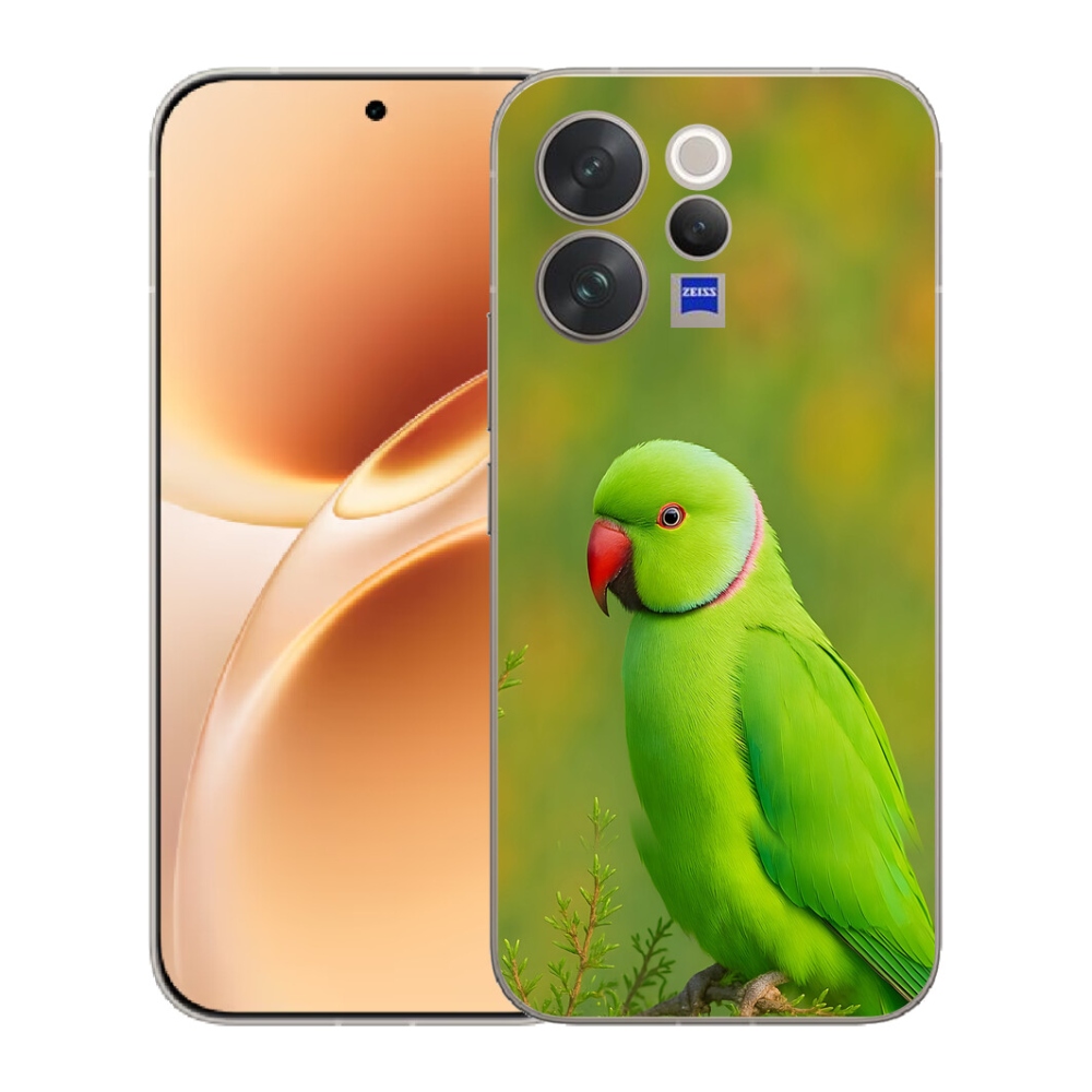 Gélový kryt mmCase na Vivo V70 - papagáj Alexandr 2