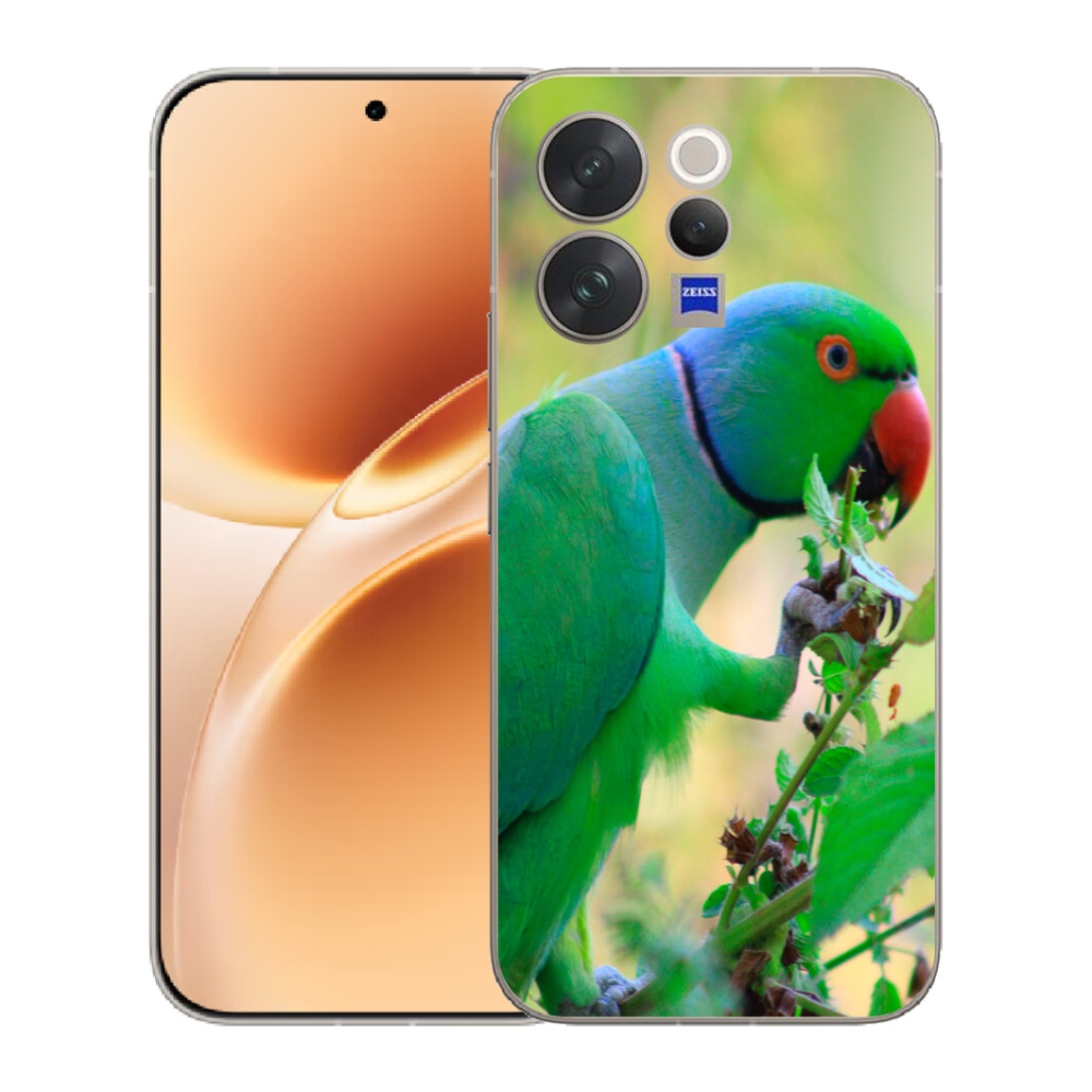 Gélový kryt mmCase na Vivo V70 - papagáj Alexandr