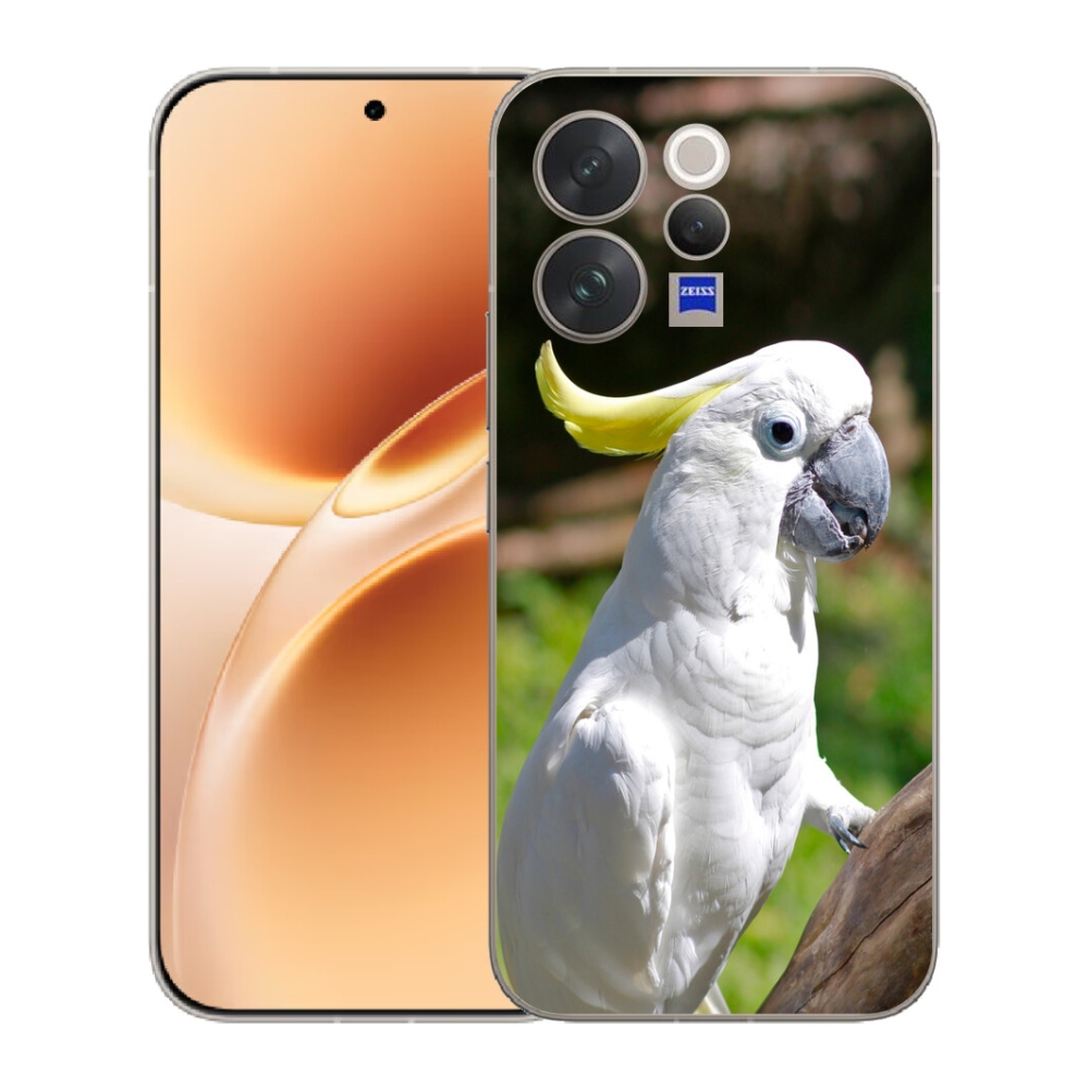 Gélový kryt mmCase na Vivo V70 - papagáj kakadu 2