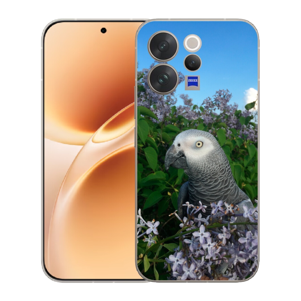 Gélový kryt mmCase na Vivo V70 - papagáj žako