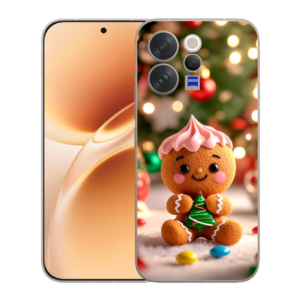 Gélový kryt mmCase na Vivo V70 - perníček