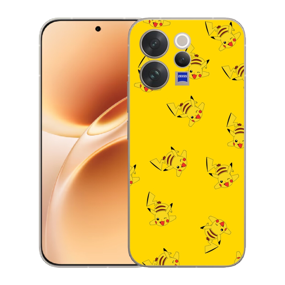 Gélový kryt mmCase na Vivo V70 - pikachu