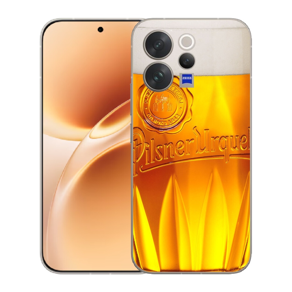 Gélový kryt mmCase na Vivo V70 - pivo