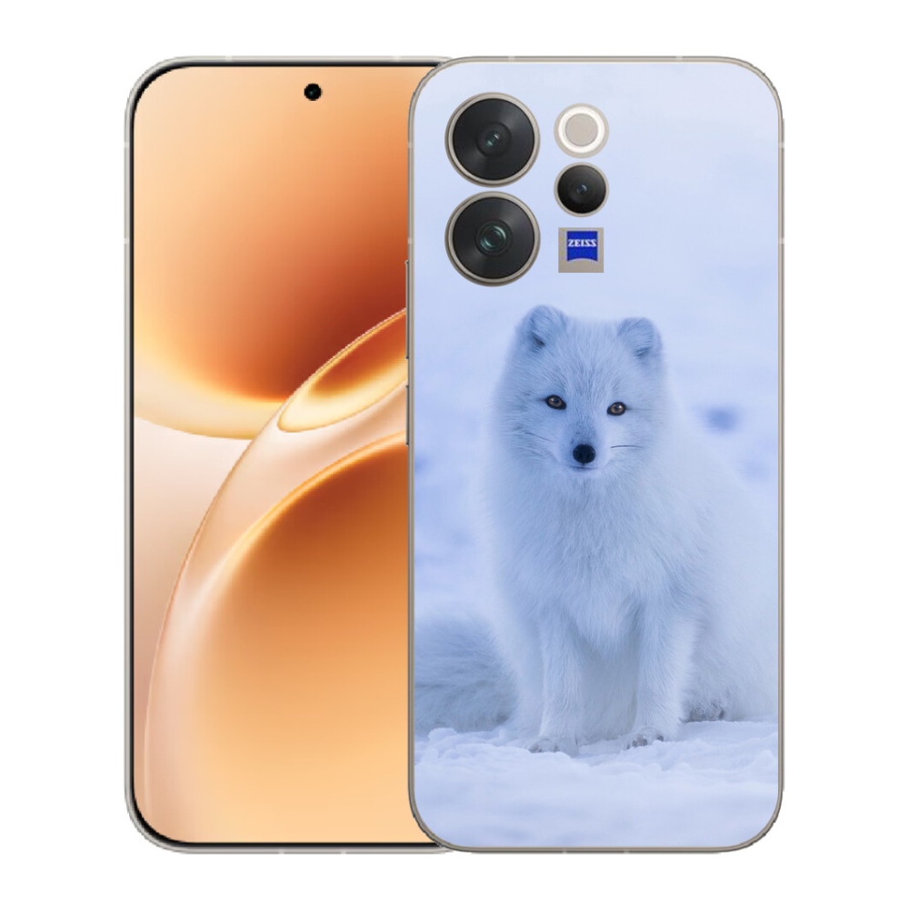 Gélový kryt mmCase na Vivo V70 - polárna líška