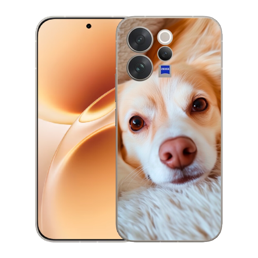 Gélový kryt mmCase na Vivo V70 - Roztomilá čivava