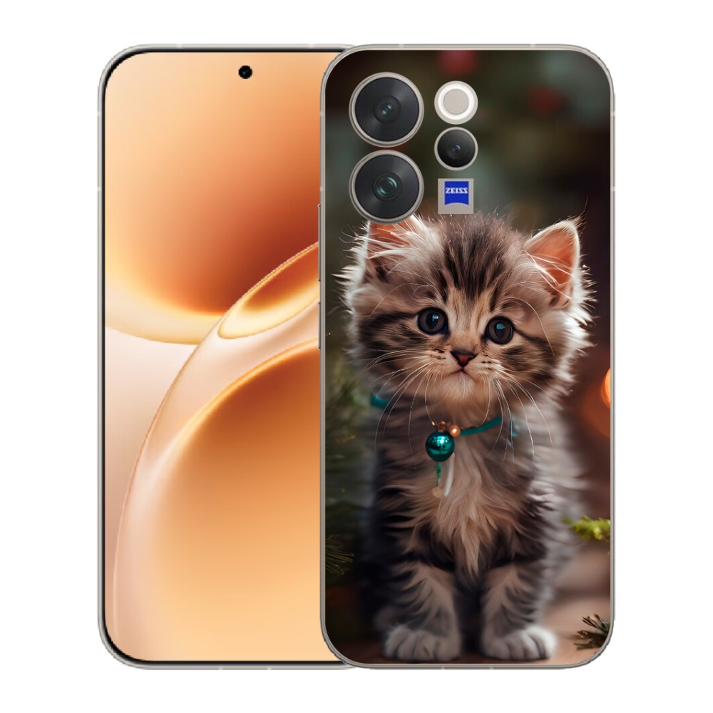 Gélový kryt mmCase na Vivo V70 - roztomilé mačiatko 11