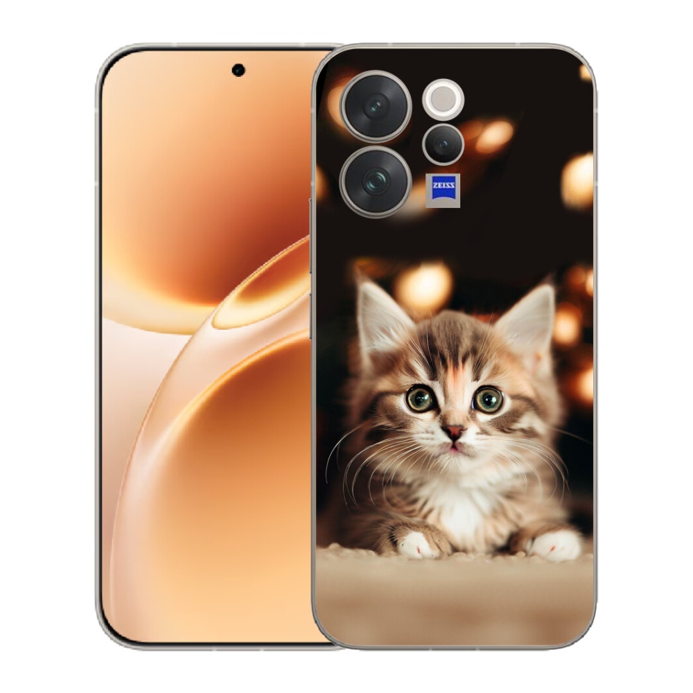 Gélový kryt mmCase na Vivo V70 - roztomilé mačiatko 2