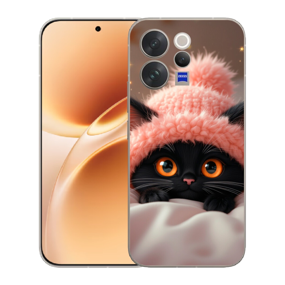 Gélový kryt mmCase na Vivo V70 - roztomilé mačiatko 7
