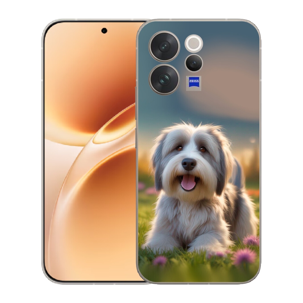 Gélový kryt mmCase na Vivo V70 - roztomilý havanský psík