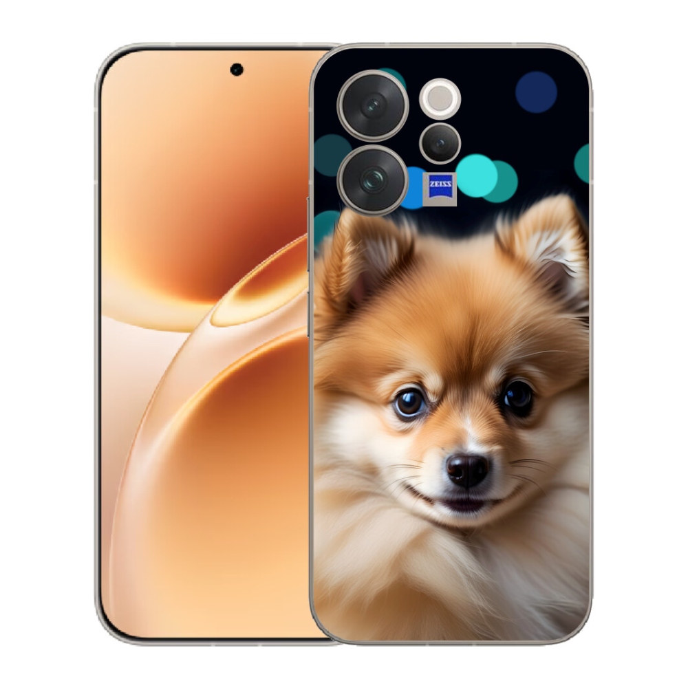 Gélový kryt mmCase na Vivo V70 - roztomilý pomeranian