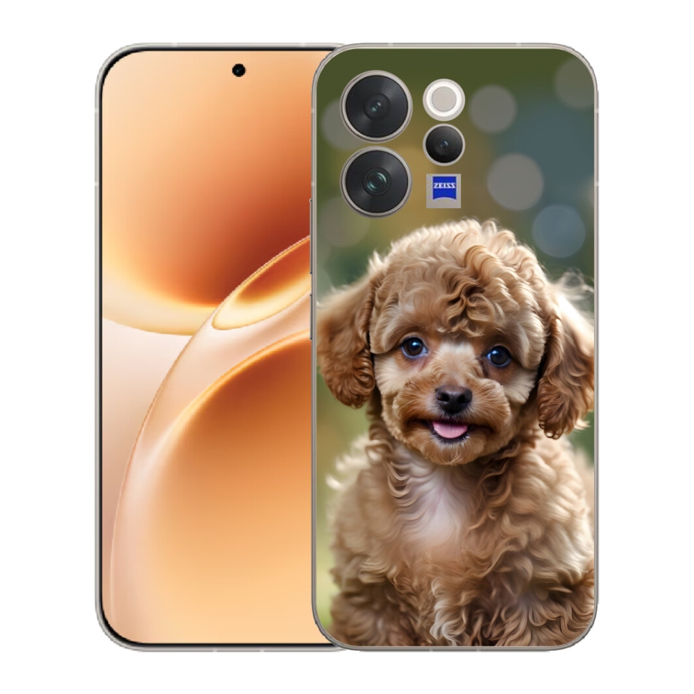 Gélový kryt mmCase na Vivo V70 - roztomilý pudel
