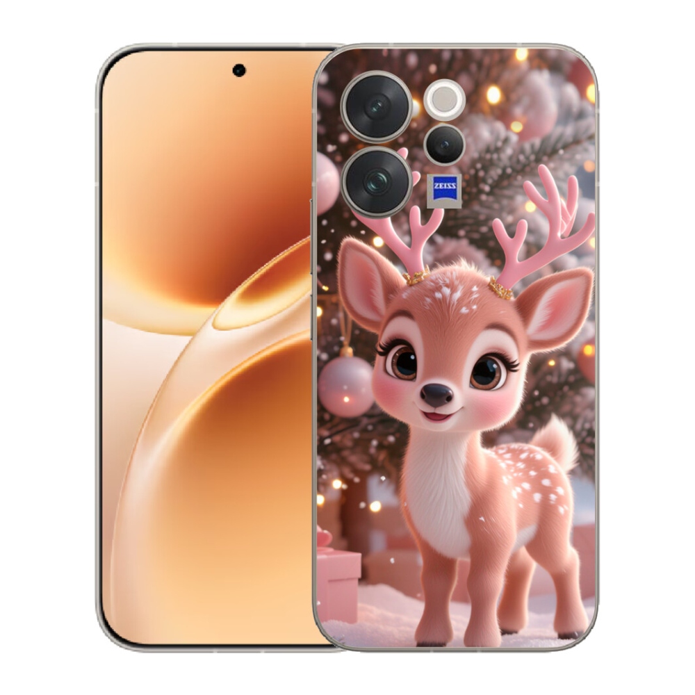 Gélový kryt mmCase na Vivo V70 - roztomilý sob