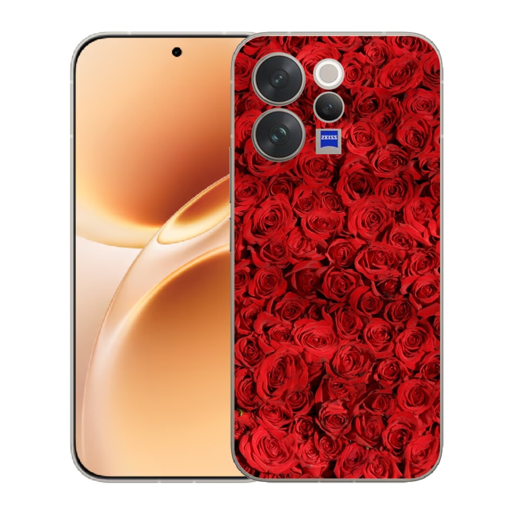 Gélový kryt mmCase na Vivo V70 - ruža