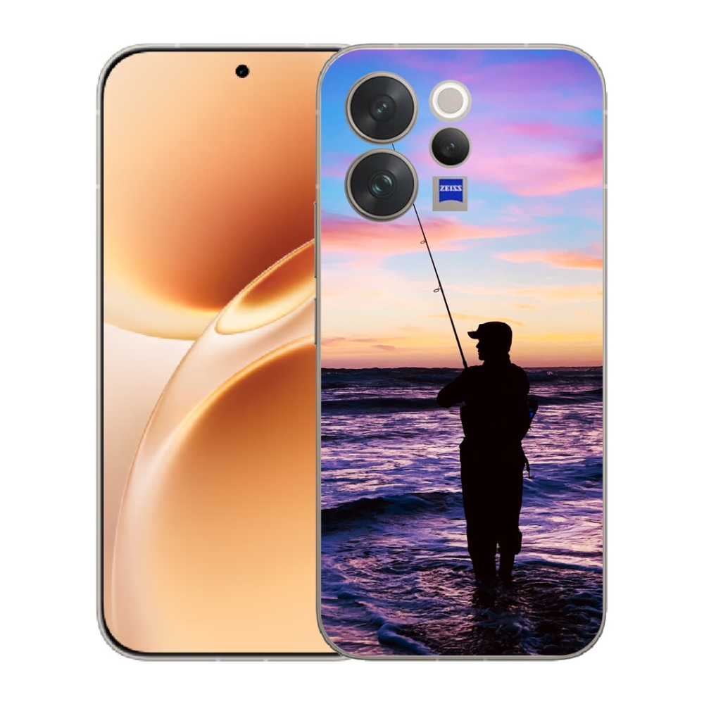 Gélový kryt mmCase na Vivo V70 - rybárčenie 1
