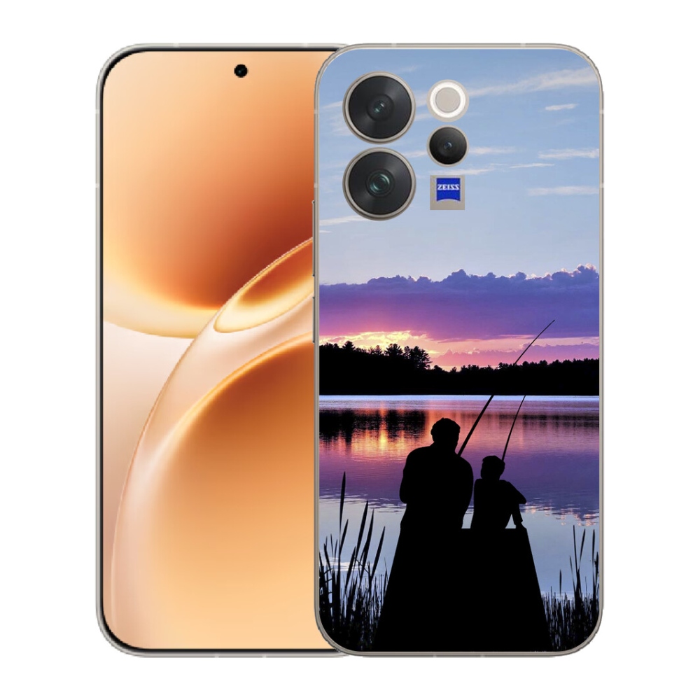 Gélový kryt mmCase na Vivo V70 - rybárčenie 2