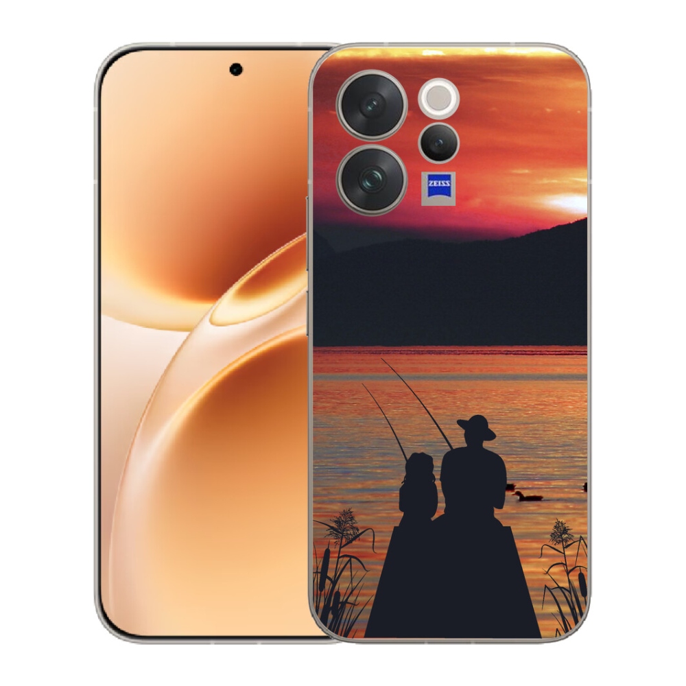Gélový kryt mmCase na Vivo V70 - rybárčenie 3