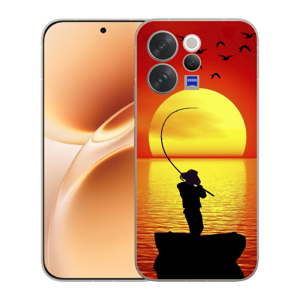 Gélový kryt mmCase na Vivo V70 - rybárčenie