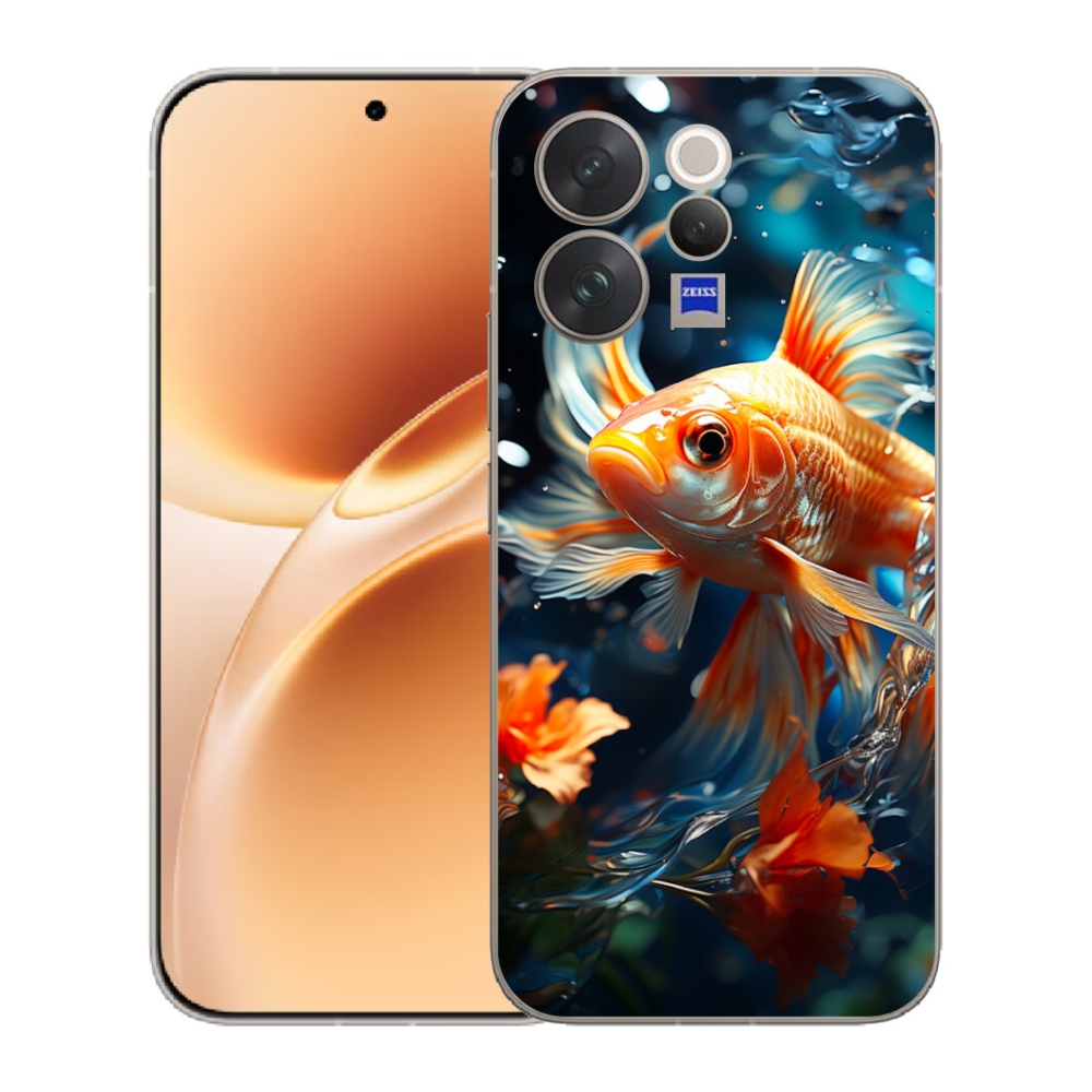 Gélový kryt mmCase na Vivo V70 - rybka