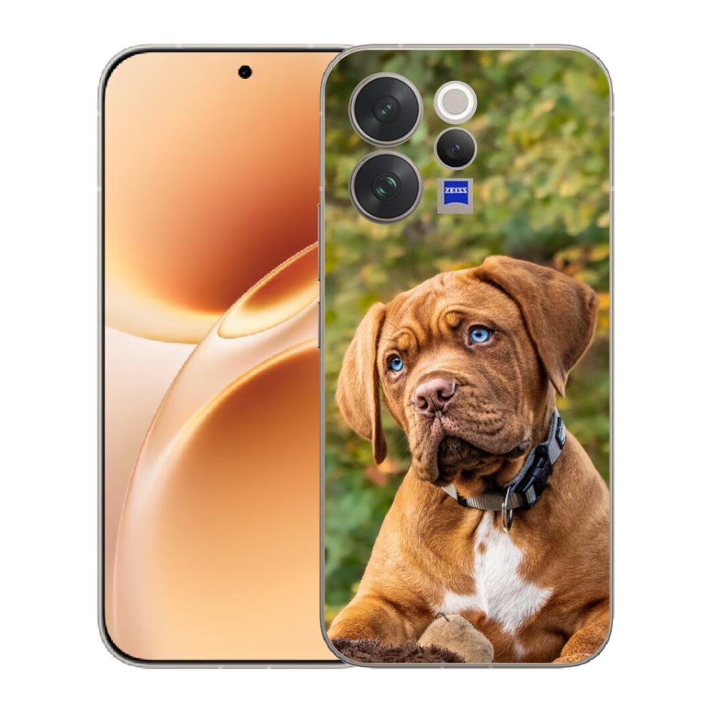 Gélový kryt mmCase na Vivo V70 - šteňa